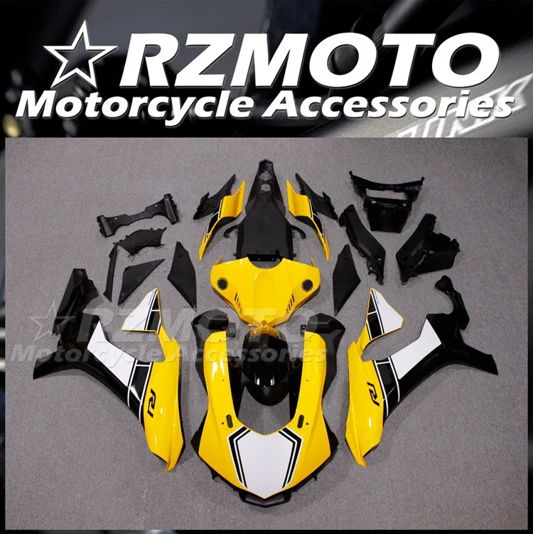 

High Quality New ABS Motorcycle Fairings Kit Fit for YAMAHA YZF - R1 2015 2016 2017 2018 15 16 17 18 Bodywork Set Yellow JP