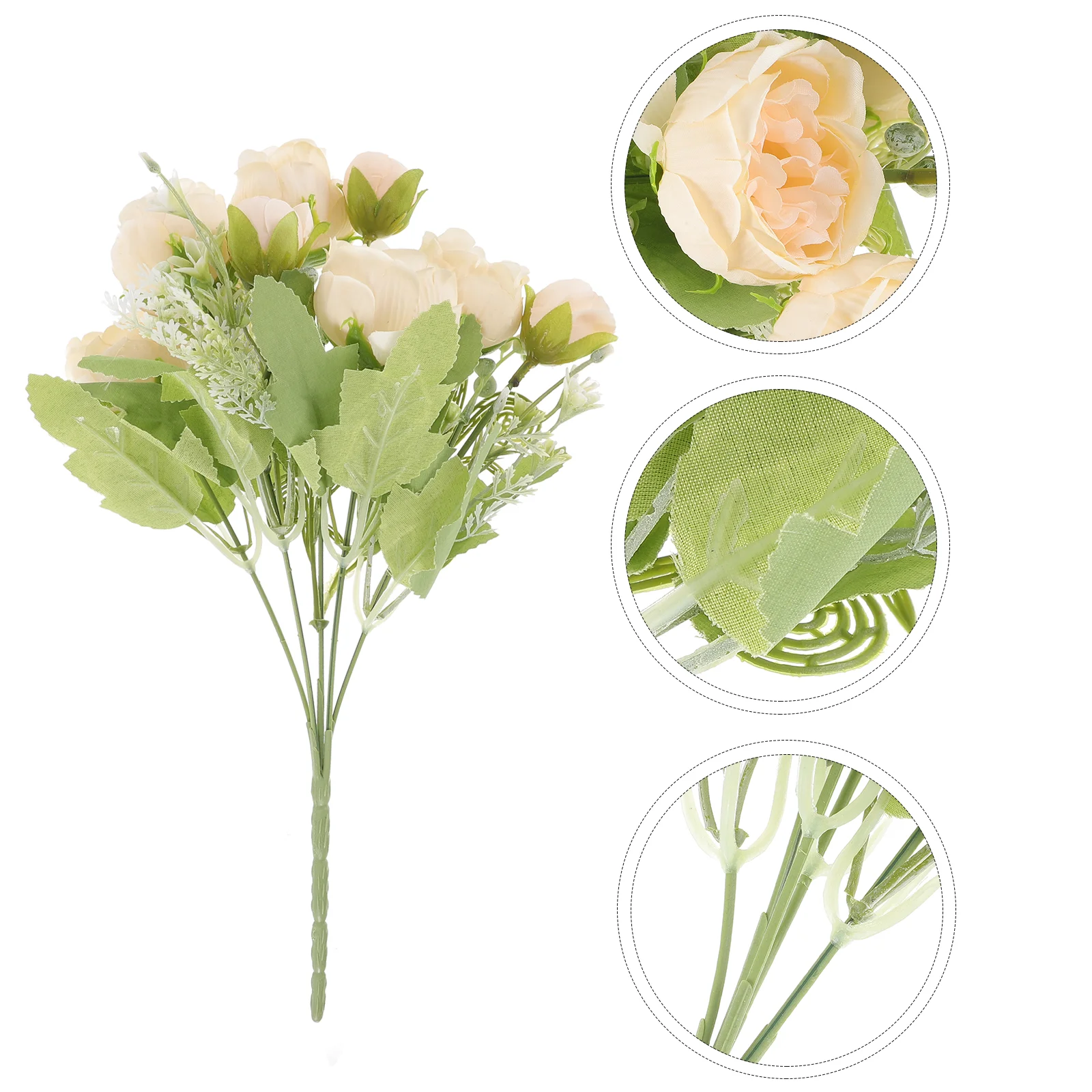 

Peony Silk Flower Flowers Artificial Bouquetwedding Fake Peonies Simulation Bridal Bouquets Decorations Diy Baby Home Decoration
