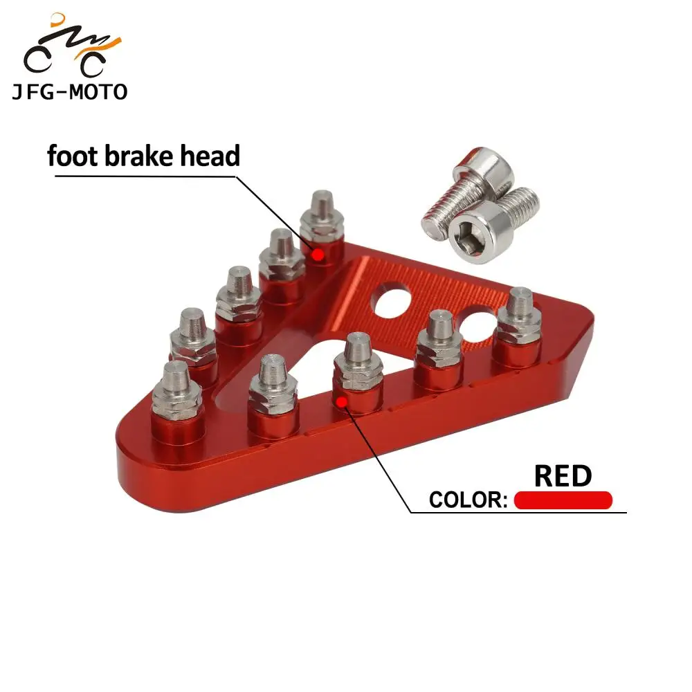 

Motorcycle Rear Brake Gerl Shifter Lever Pedal Step Plate Tips For GASGAS EC300 EC250 EX EC MC 125 150 200 250 250F 300F 450F