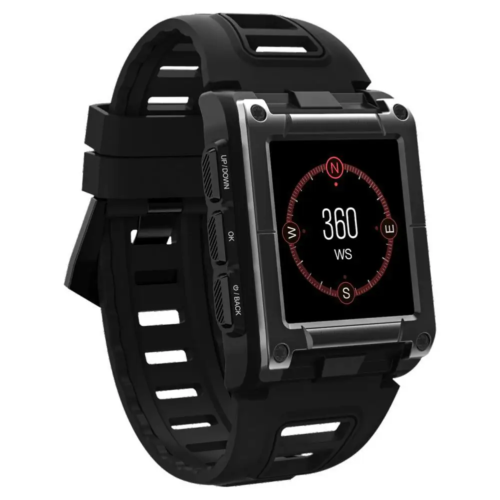 

S929 GPS Sport IP68 Waterproof Swimming Smart Watch Heart Rate Monitor Thermometer Altimeter Color Screen Smartwatch
