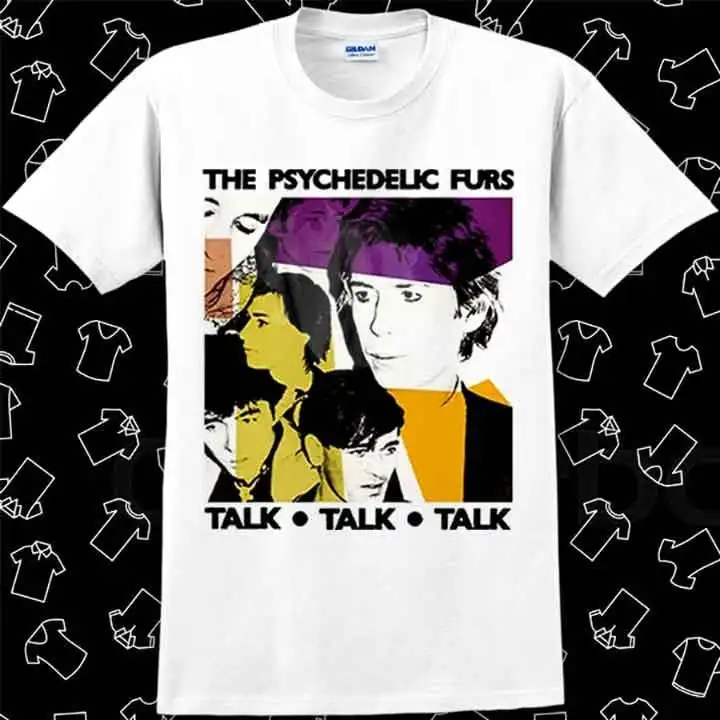The Psychedelic Furs Talk футболка с мемом Забавный Винтажный стиль для геймеров культовый