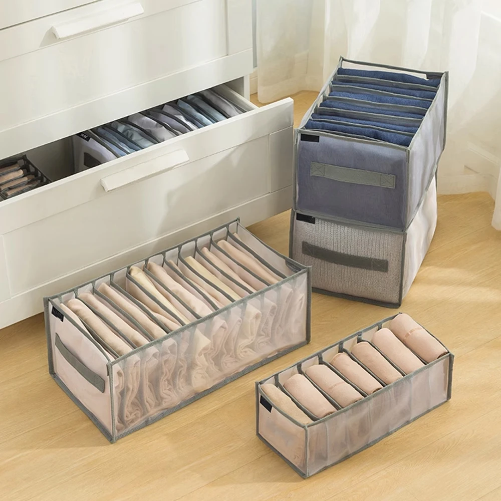 79 сеток, органайзер для одежды, брюки, футболка, ящик для хранения с ручкой, ящик для гардероба, органайзер для джинсов, юбок, сетчатый ящик для хранения Clo (art.: 3920d2f4ecfef) - 3920d2f4ecfef