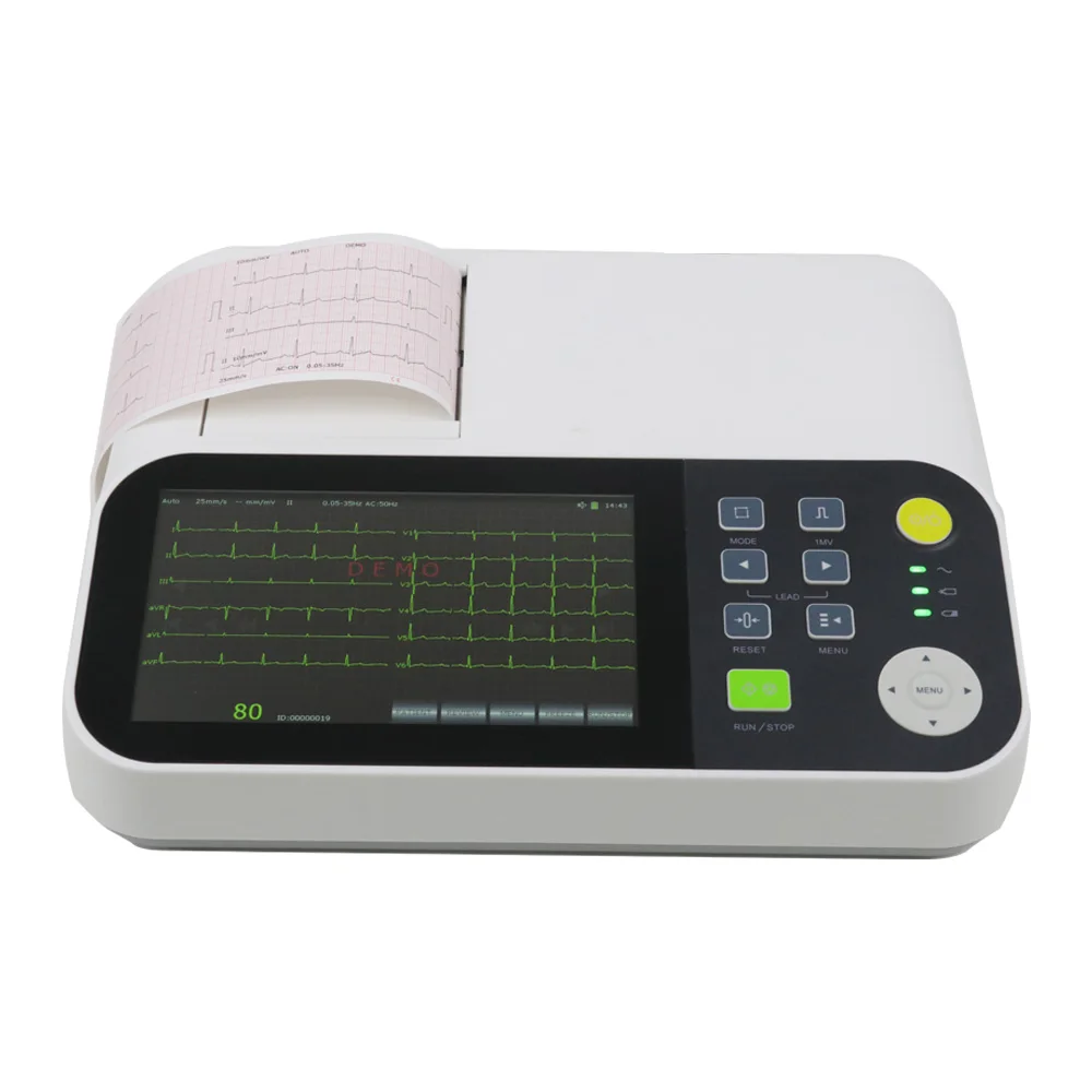 

Dynamic sustaining test 3 Channels 24 Hours ECG System Holter ECG/ EKG Monitor ECG Recorder/Analyzer