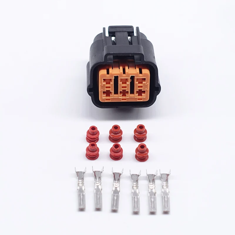 

XG7064-2.2-11/21 Sumitomo 6-контактный автоматический разъем, датчик положения педали акселератора, коннектор педали дроссельной заслонки 6195-0021 6195-0024
