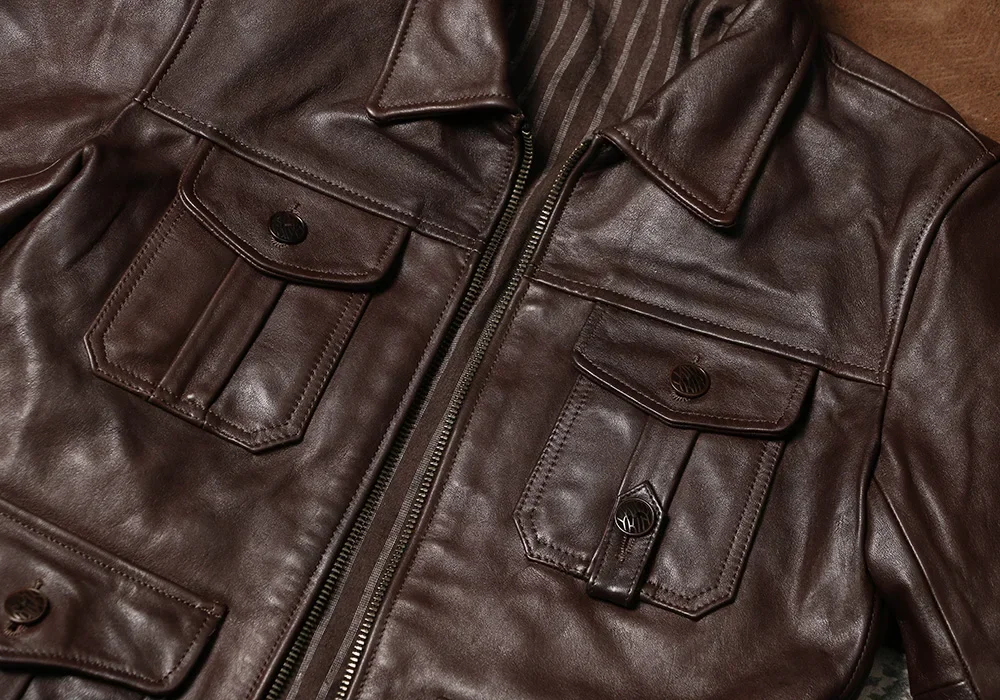 Кожаная куртка Blunt Razor Jason Stanson уличная кожаная с несколькими карманами мужская