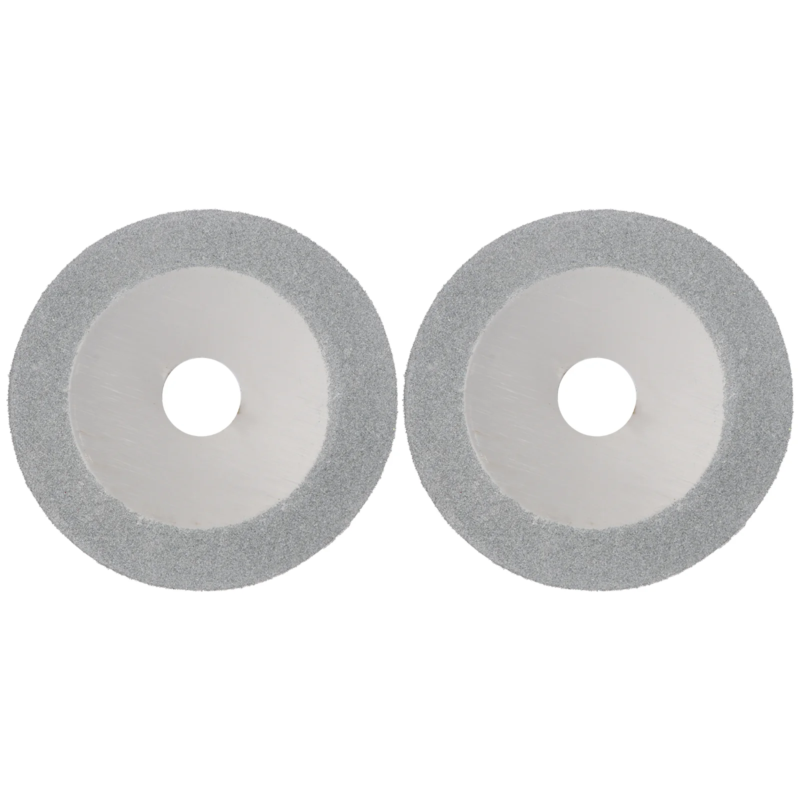 

2Pcs 100mm Diamond Cutting Discs Cut Off Wheel Cutting Glass Plate Jade Cutter Grinding Plate for Glass Home (Grey)