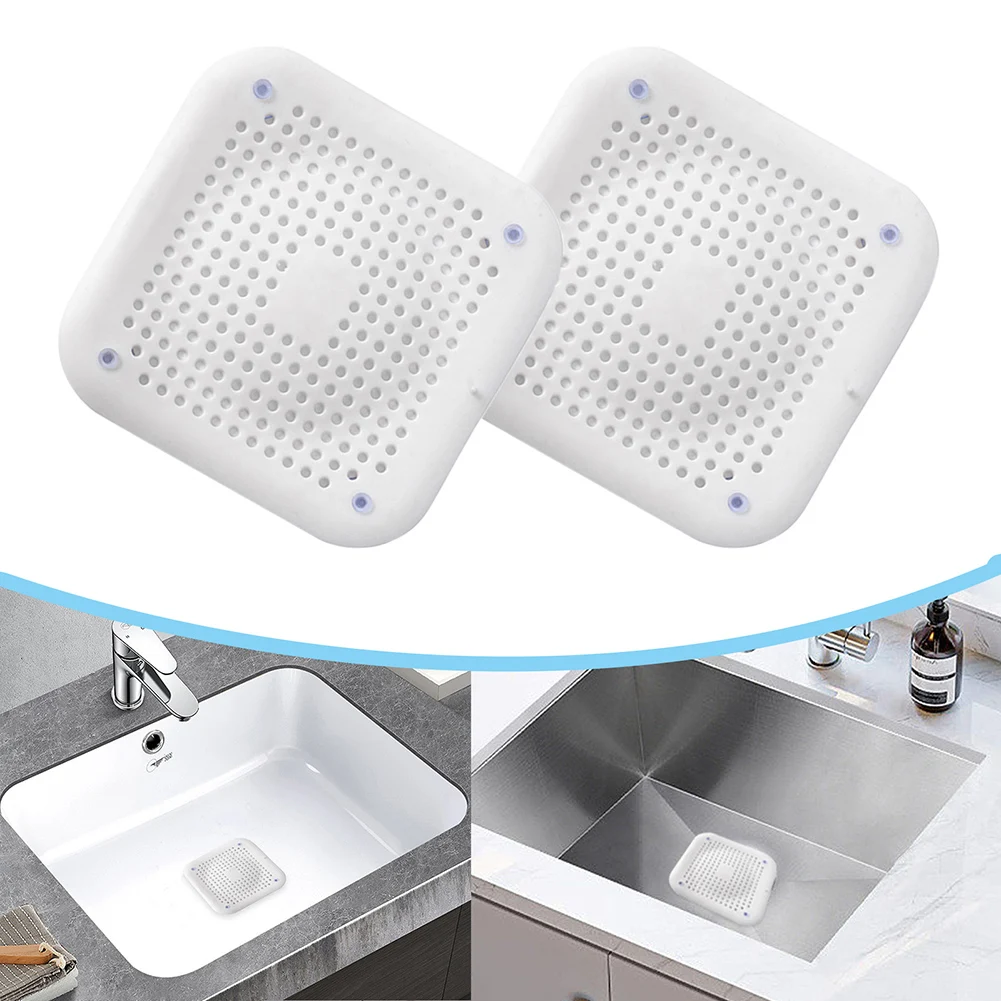 

Впитыватель для слива душа с присосками, насадка на слив пола, канализационный фильтр, простая установка, для ванной комнаты, ванны, 4 шт.