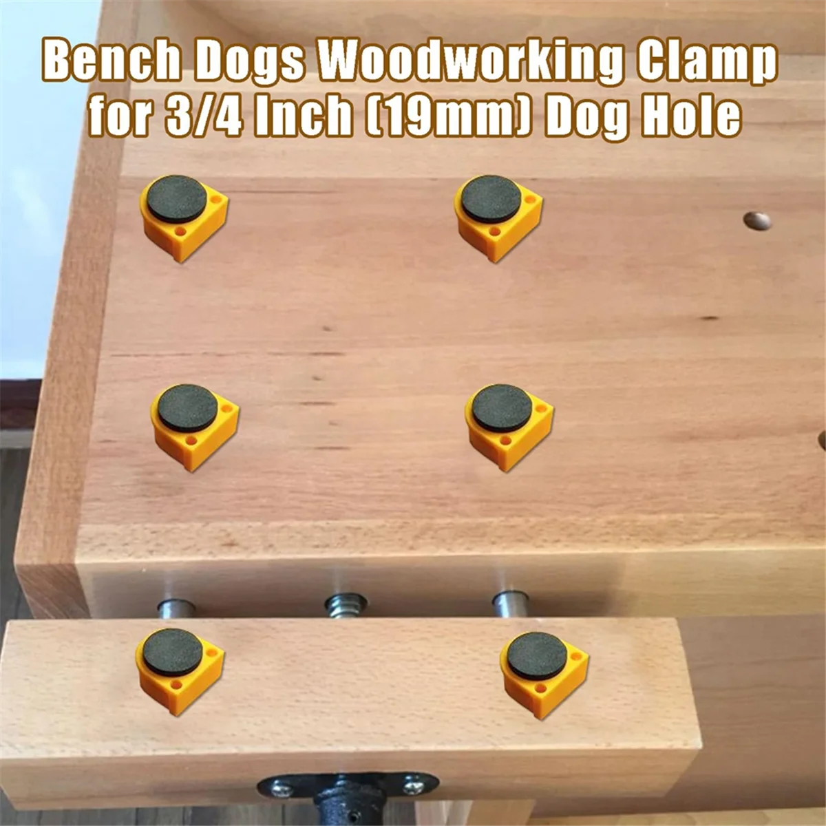 12 шт. Стопорные стопоры для тормозов верстака 19 мм столешница собаки стола