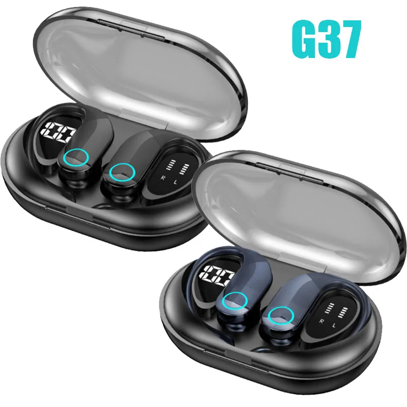 

Спортивные Беспроводные Bluetooth-наушники с микрофоном, IPX5 водонепроницаемые наушники с крючками, Bluetooth-наушники, Hi-Fi стерео музыкальные наушн...