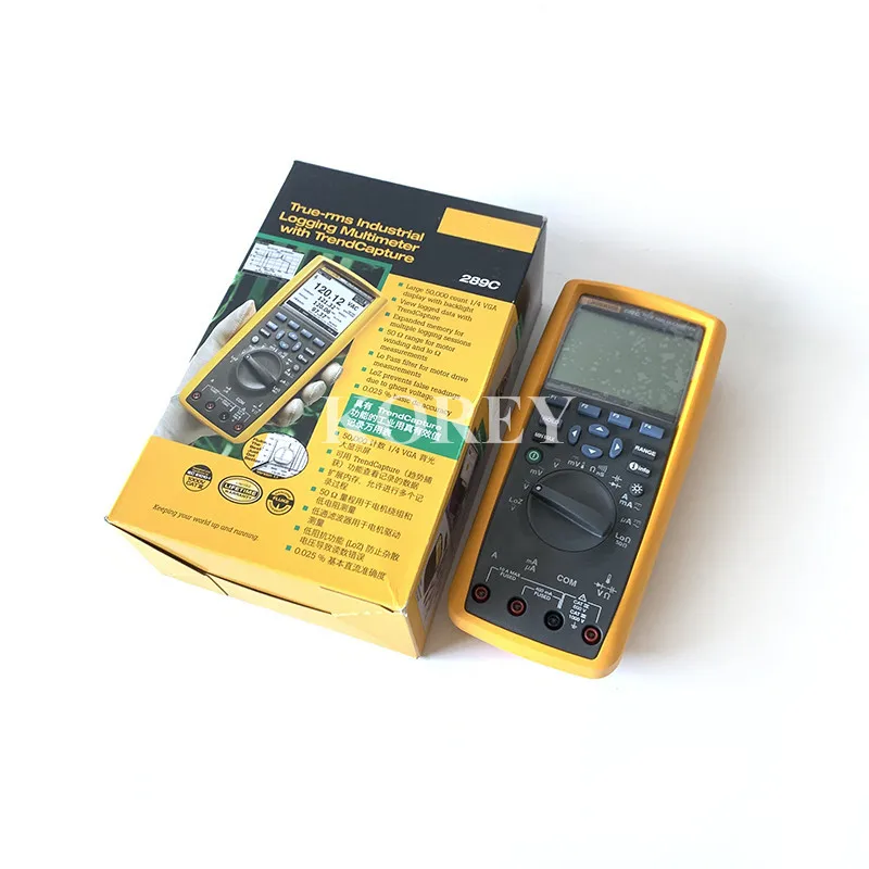 

Цифровой мультиметр 289C, высокоточное истинное среднеквадратичное значение, четыре половины, совершенно новый