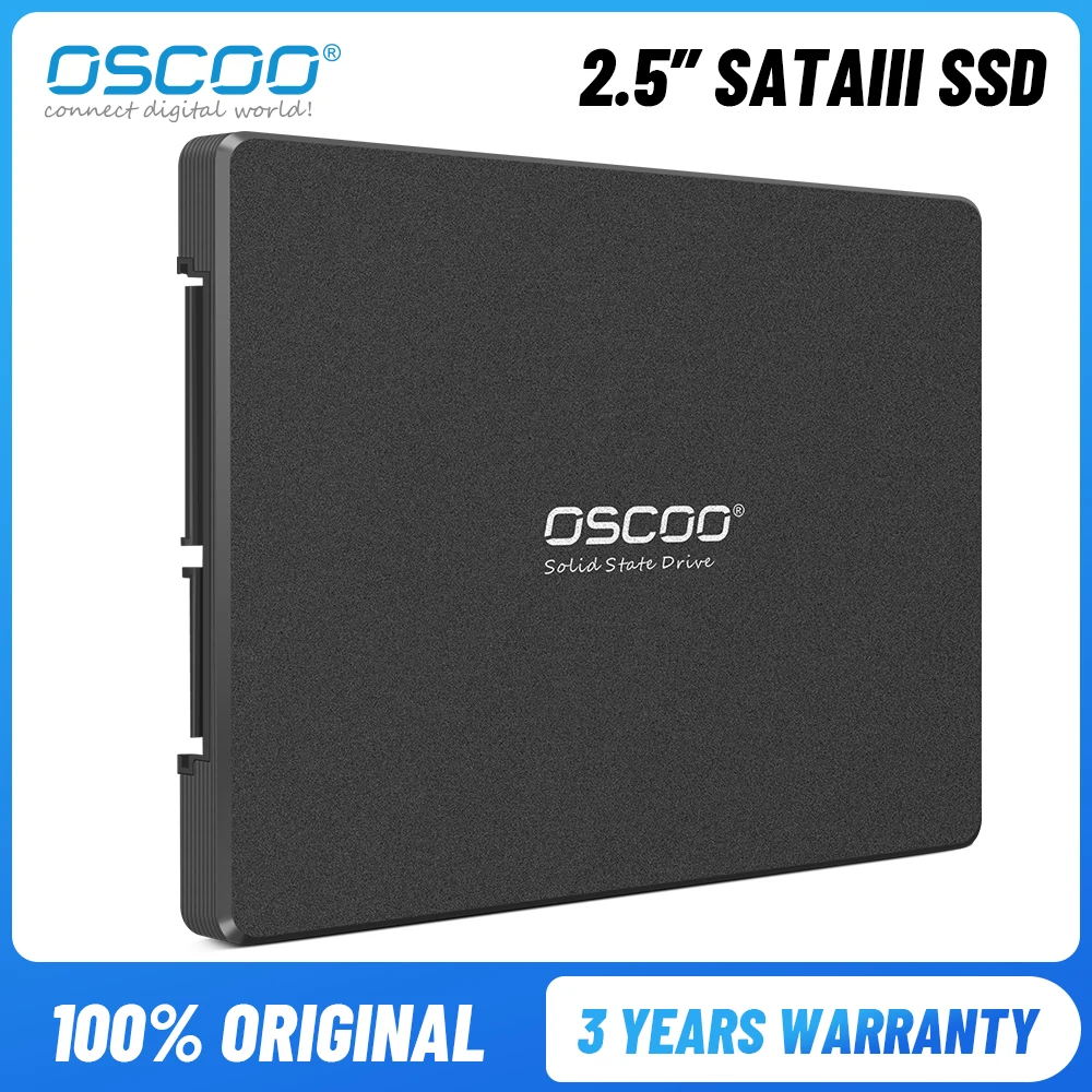 OSCOO SSD SATA3 2 5-дюймовый жесткий диск 120 ГБ 240 512 3D TLC NAND Flash Внутренний для внутреннего