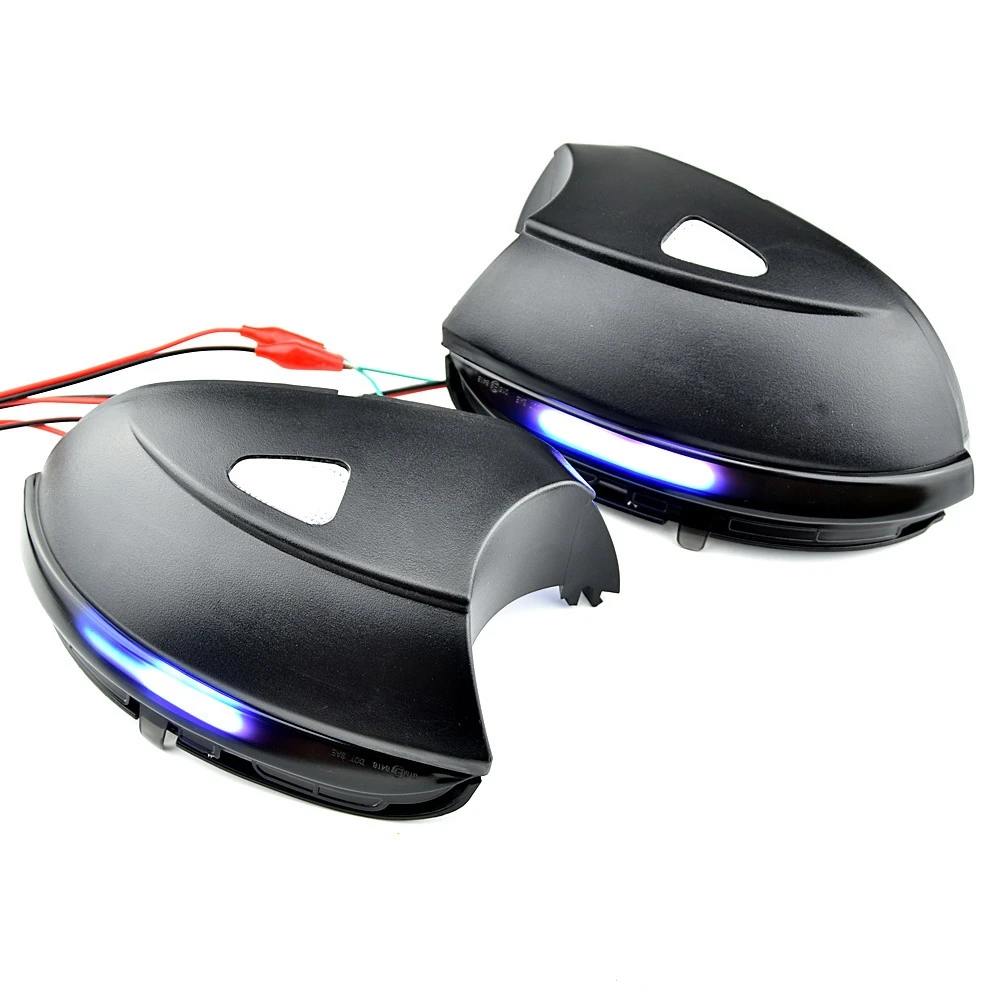 Динамический боковой зеркальный поворотник Задний сигнал совместимый с Scirocco Passat