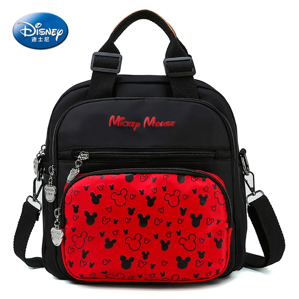 

Новое поступление, Женская многофункциональная сумка Disney для мамы для дам, Милая женская модная мультяшная сумка через плечо с Микки