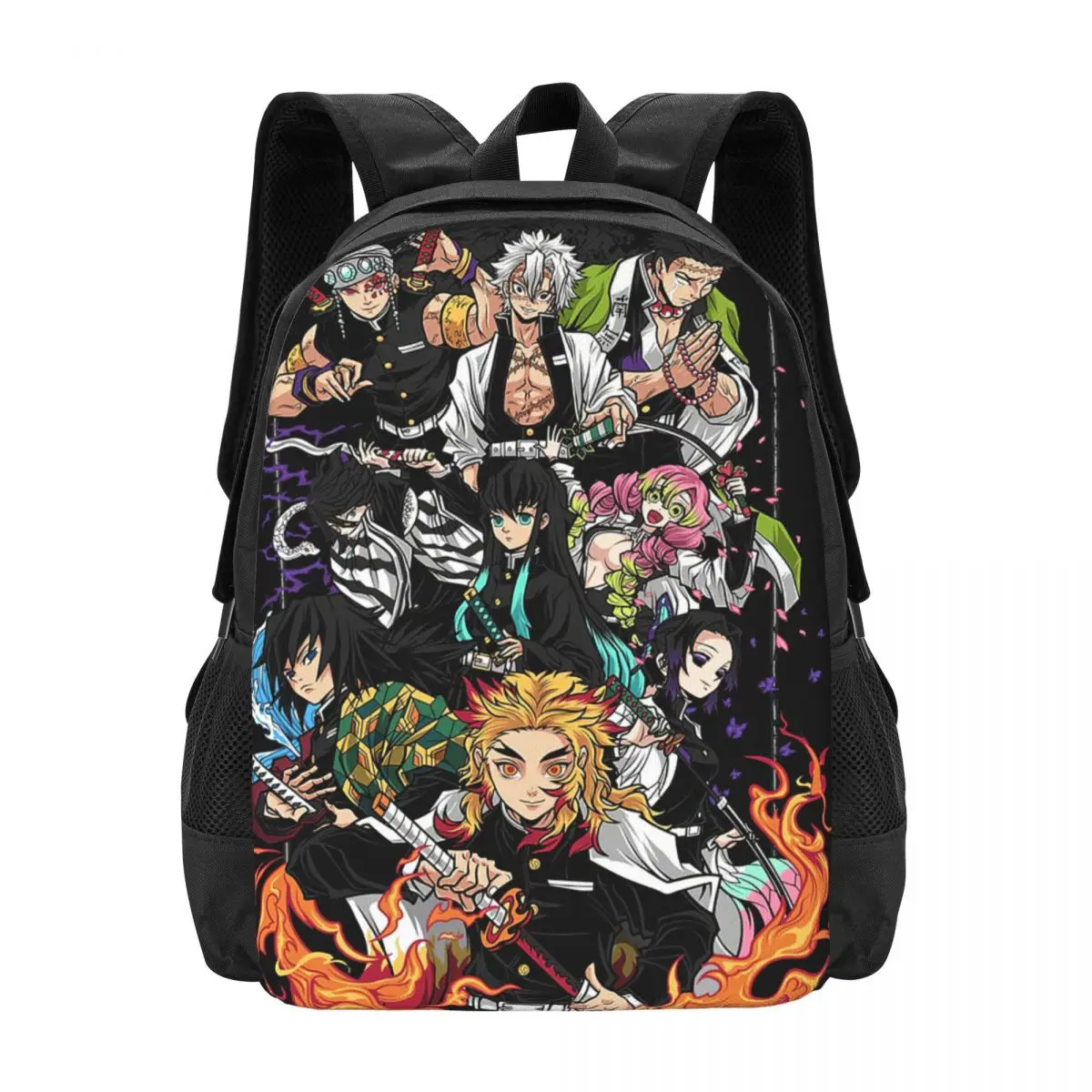 Hashira Demon Slayer Backpack for Girls Boys Travel RucksackBackpacks for Teenage school bag