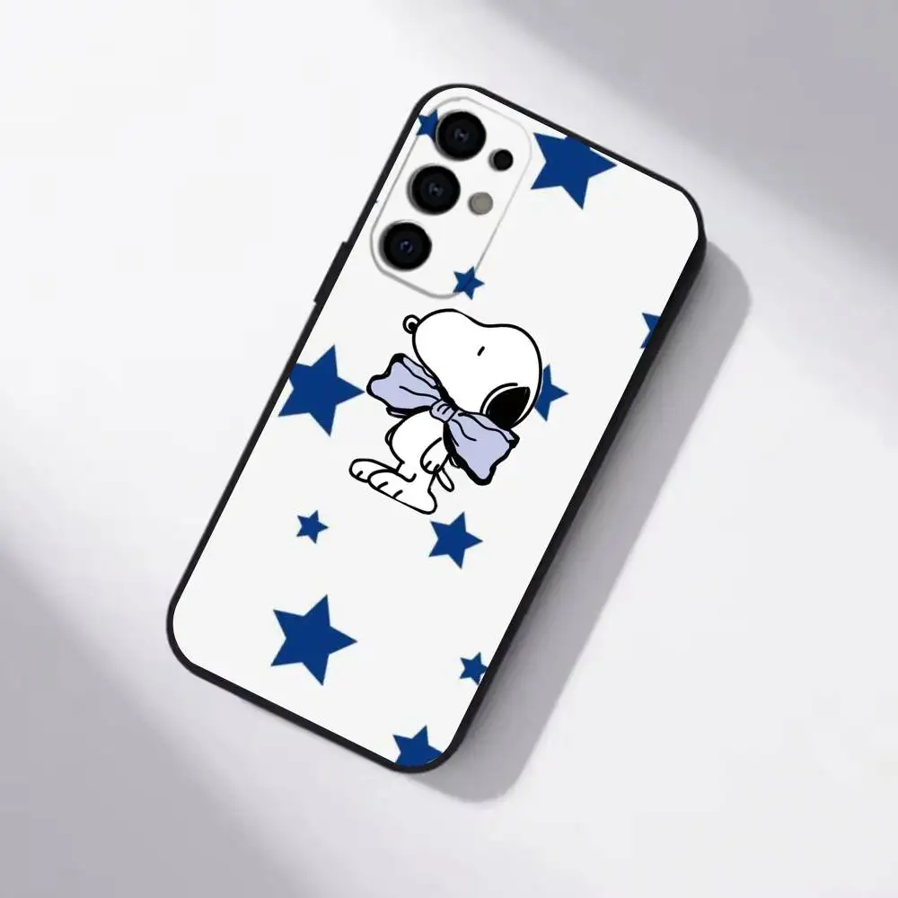 Фото Чехол C-Cute S-Snoopys для телефонов Samsung S25, S24, S21, S22, S23, S30, Ultra, S20, Plus, FE, мягкий силиконовый, черный №5