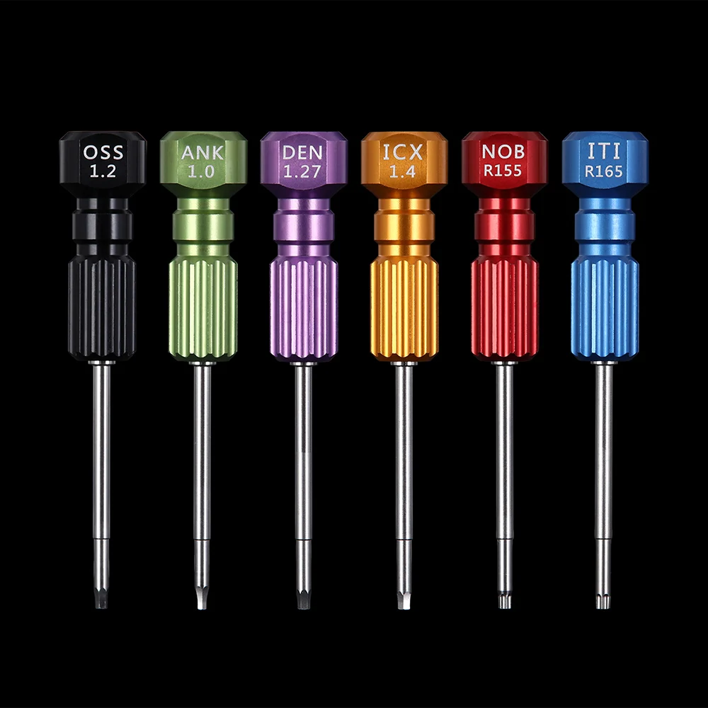 

Dentist Screwdriver Dental Orthodontic Matching Dental Tools Micro Screw Driver for Implants Drilling Tool