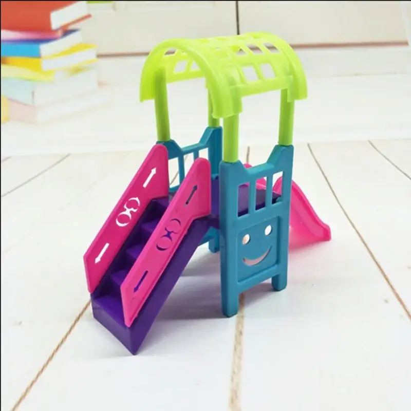 

for Doll Slide Girls Toys Ladder Amusement Park Sliding for Play Dollhouse Acces