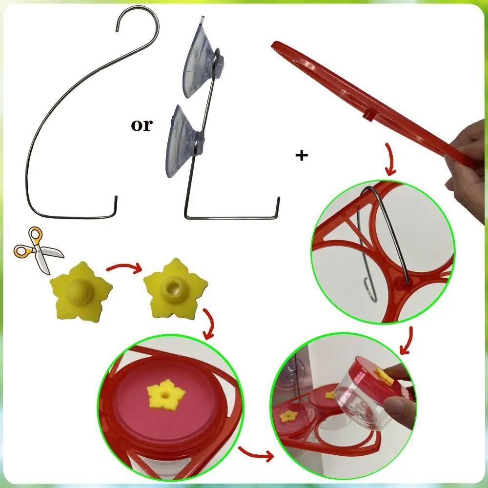 Ручной дозатор для кормления птиц уличный сад аксессуар