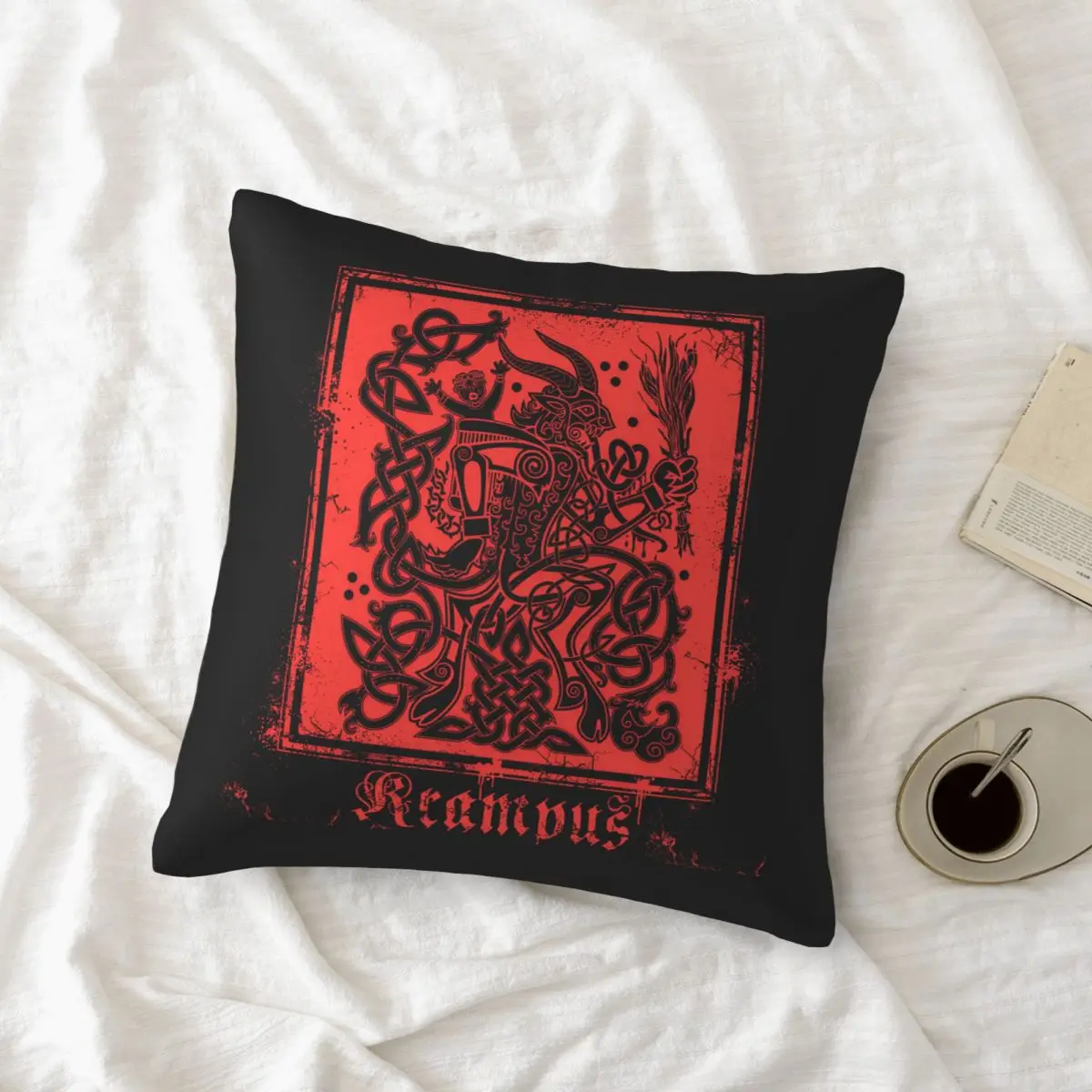 

Keltic Krampus Pillowcase Printed Cushion Cover Sofa Waist Pillow Pillow Cover