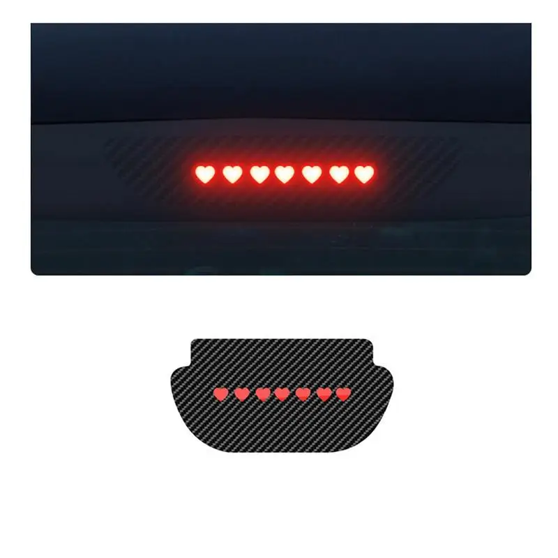 

Car Modification Accessories Waterproof Brake Light Trim Cover Flexible LED 3rd Stop Lamp Patch ReusableThird Brake Light Rear