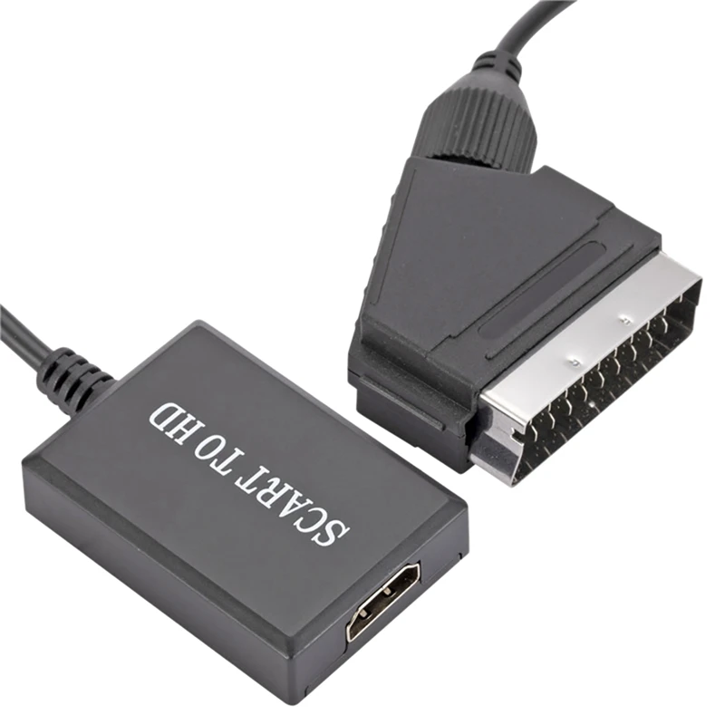 

1080P SCART К HD аудио и видео кабелю адаптер HD 1080P видео преобразования