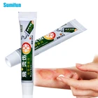 1 шт. Антибактериальный крем для ожогов, антиинфекционный крем для ран, китайские травы, медицинский пластырь для растяжек