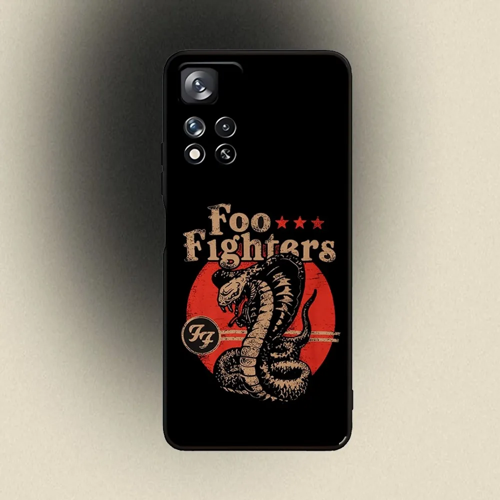 F-Foo Band F-FightersS Phone Case For Samsung Galaxy A20 A21s A22 A31 A32 A52 A53 A72 73 A80 A91 Soft Black Cover