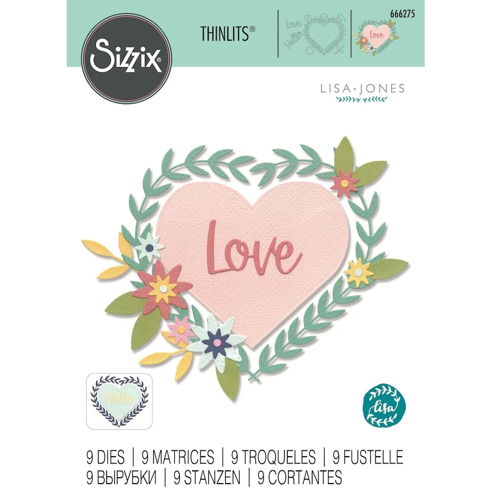 

Love Thinlits Cutting Dies New Arrival 2023 Diy Molds Scrapbooking Paper Making Cuts Crafts Template Handmade Card
