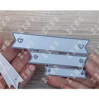 2022 heart shaped diversity label metal cutting dies diy craft paper card scrapbooking diary gift decoration blade punch molds