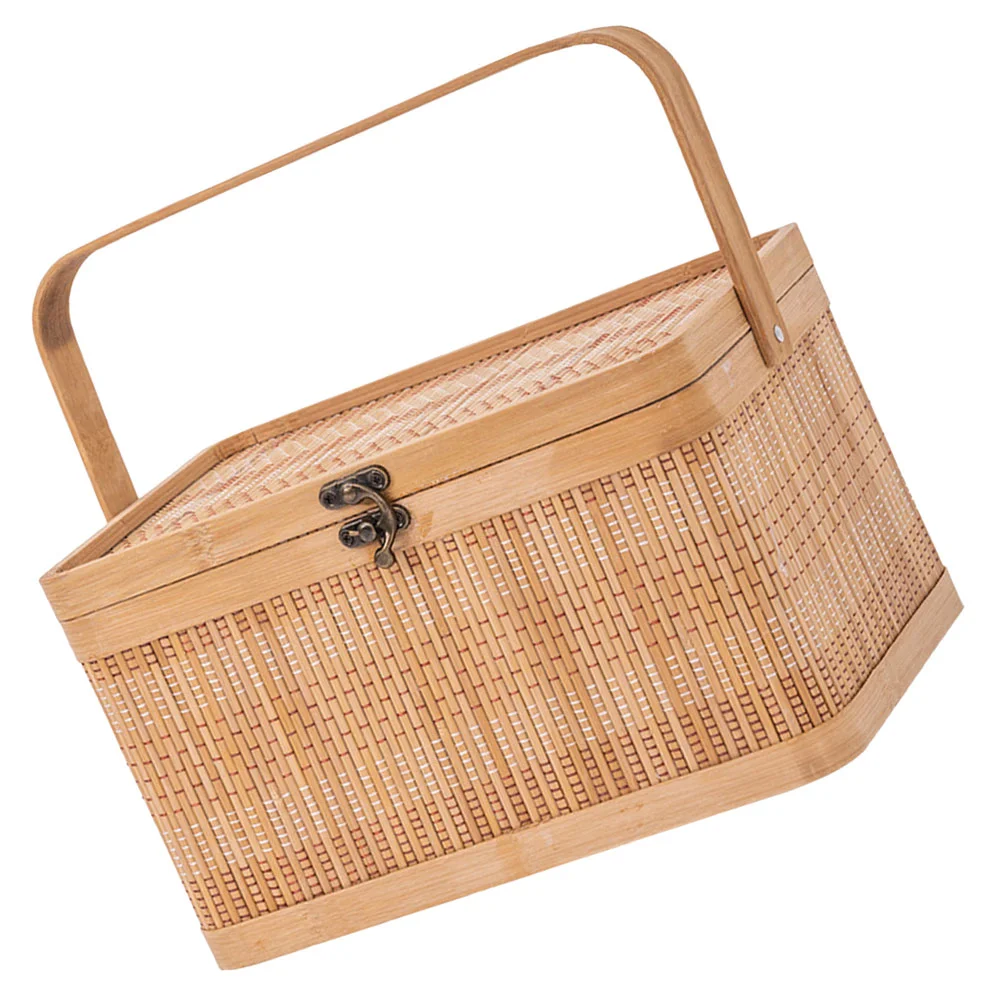 

Handle Portable Outdoor Large Portable Outdoor Gardening Basket Food Storage Basket for Outdoor Storage Packing