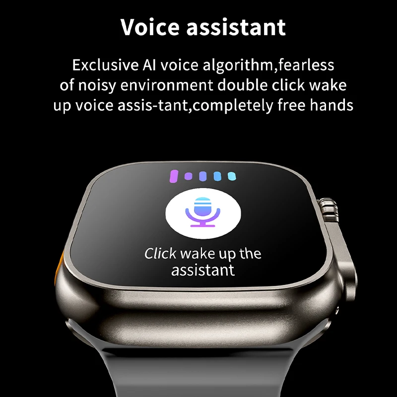 Смарт-часы 1:1 Ultra 8 для спорта на открытом воздухе мужчин и женщин 2 16 дюйма NFC Bluetooth