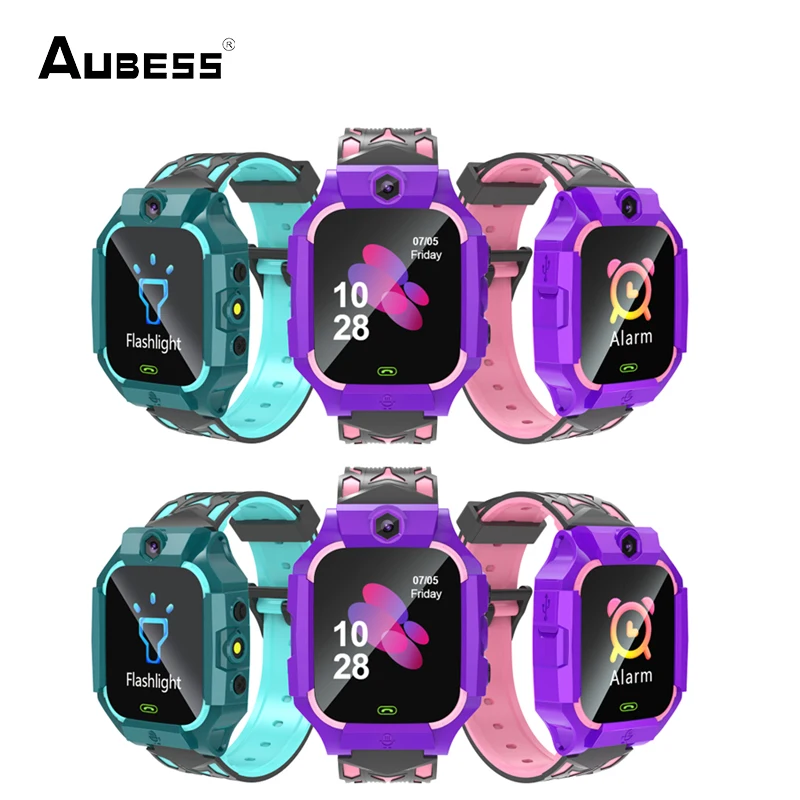 

New Children Smart Watch SOS Phone Watch LBS Smartwatch For Kids With Sim Card Photo Waterproof Clock Kids Gift For IOS Android
