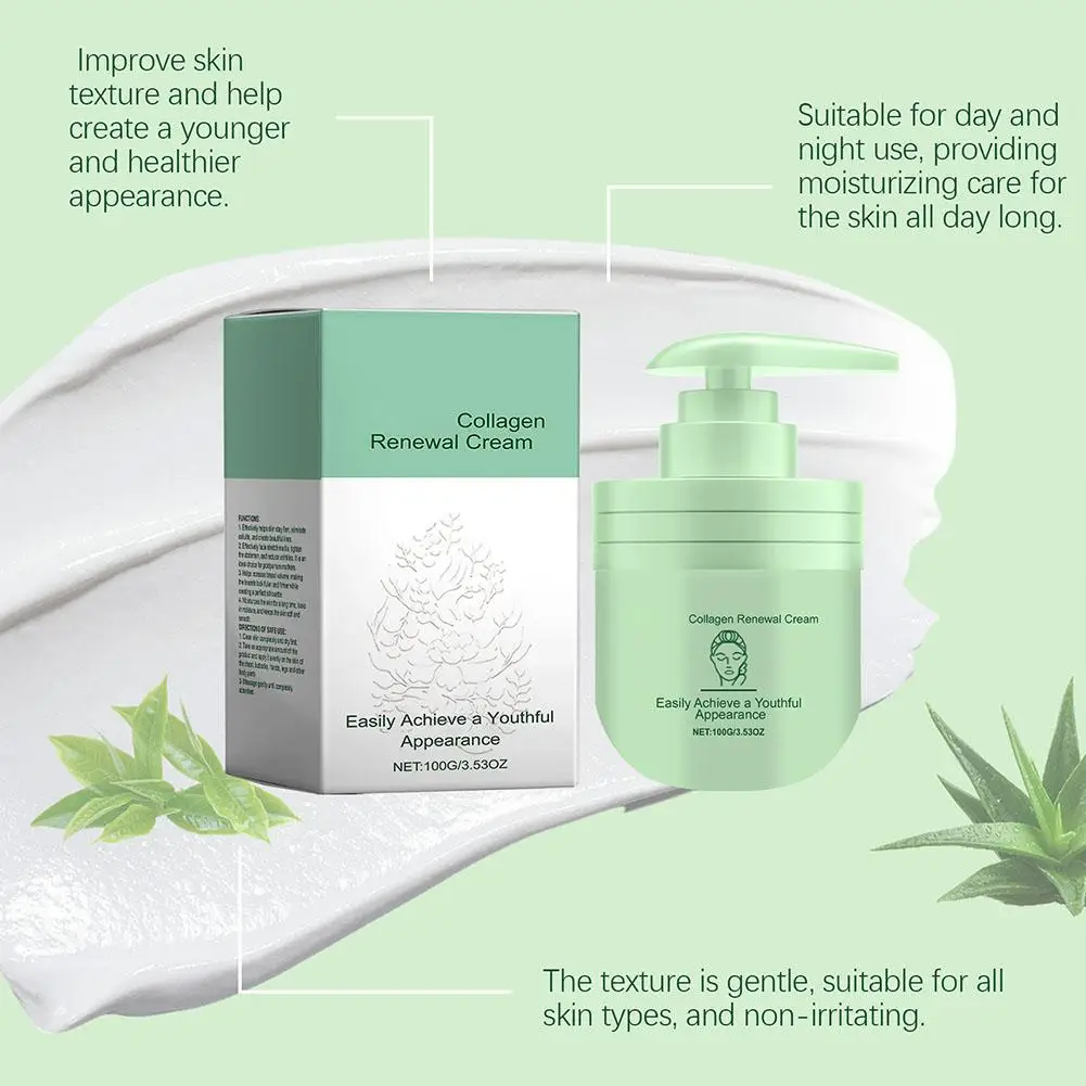 Коллагеновый лифтинг-крем подтягивающий кожу увлажняющий укрепляющий лосьон