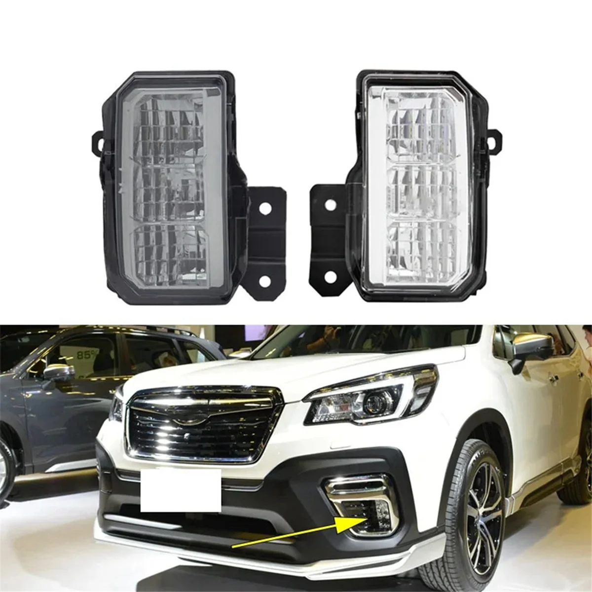 Передний бампер для Subaru Forester SK 2019-2021