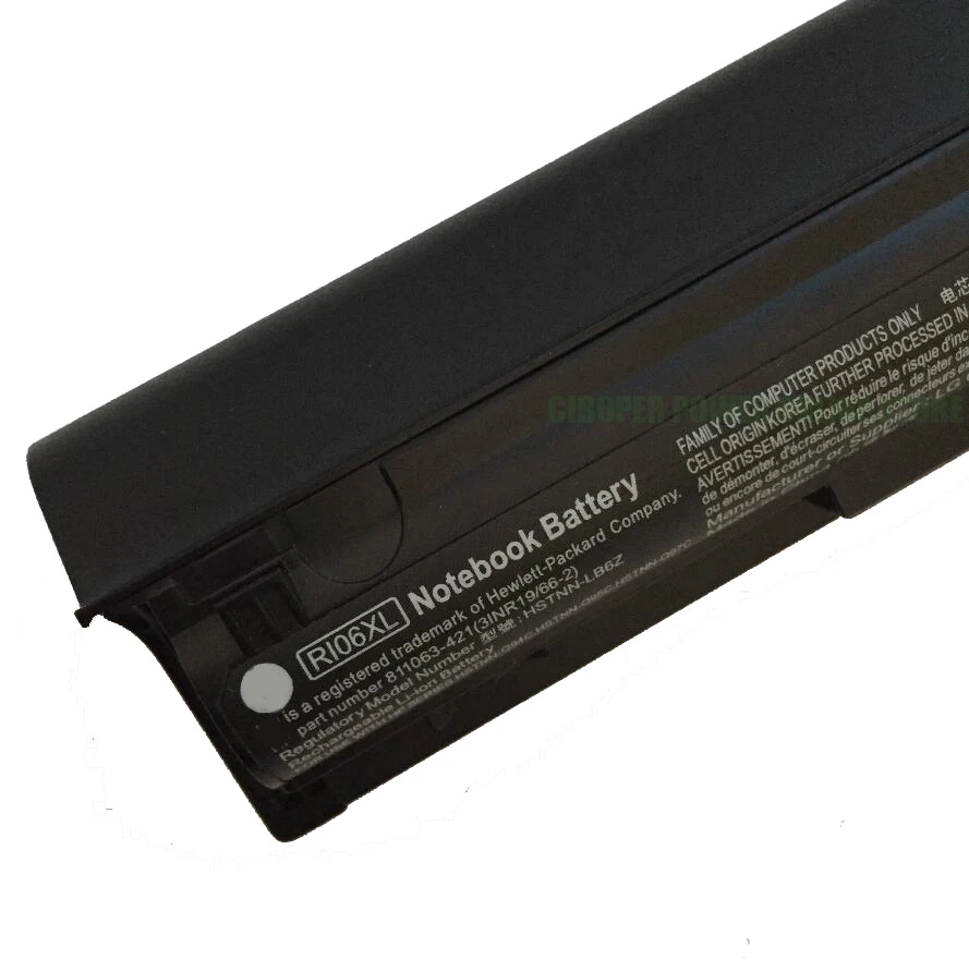 CP Genuine Battery RI04 RI06XL For ProBook 450 455 470 G3 G4 805294-001 HSTNN-Q94C P3G15AA HSTNN-DB7B HSTNN-Q95 HSTNN-PB6Q |