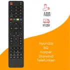 Пульт JKT-107 для Hyundai  Harper  Starwind  BQ  Telefunken (черный)