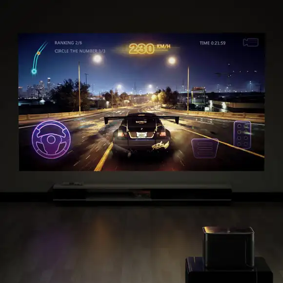 Проектор Dangbei Mars Pro 4K глобальная версия 3200 ANSI люмен лазерный проектор с Android 3D-шоу