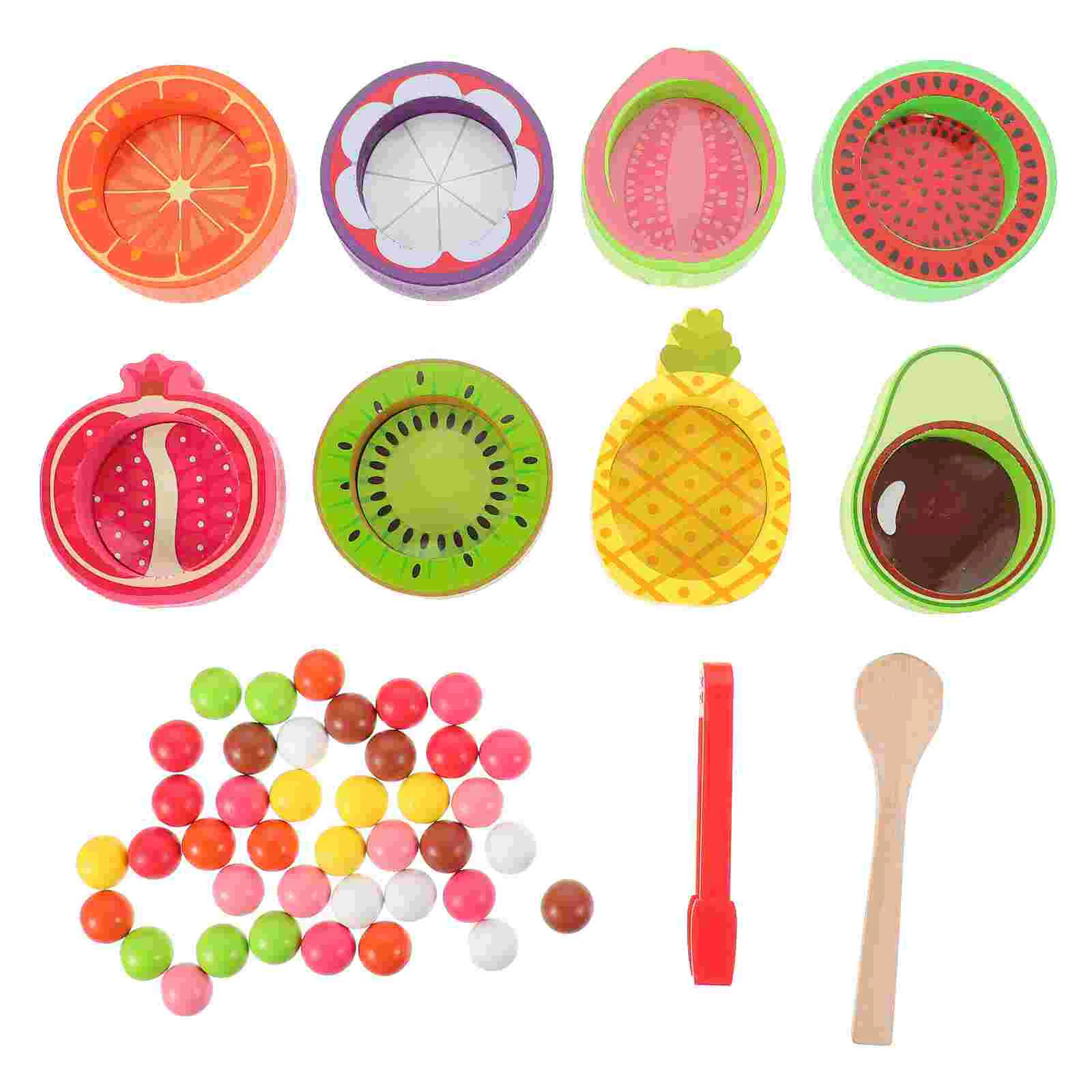 

Kids Games Educational Toy Rainbow Wooden Color Sorting Cup Matching Fine Motor Skills Toys Gyroscope