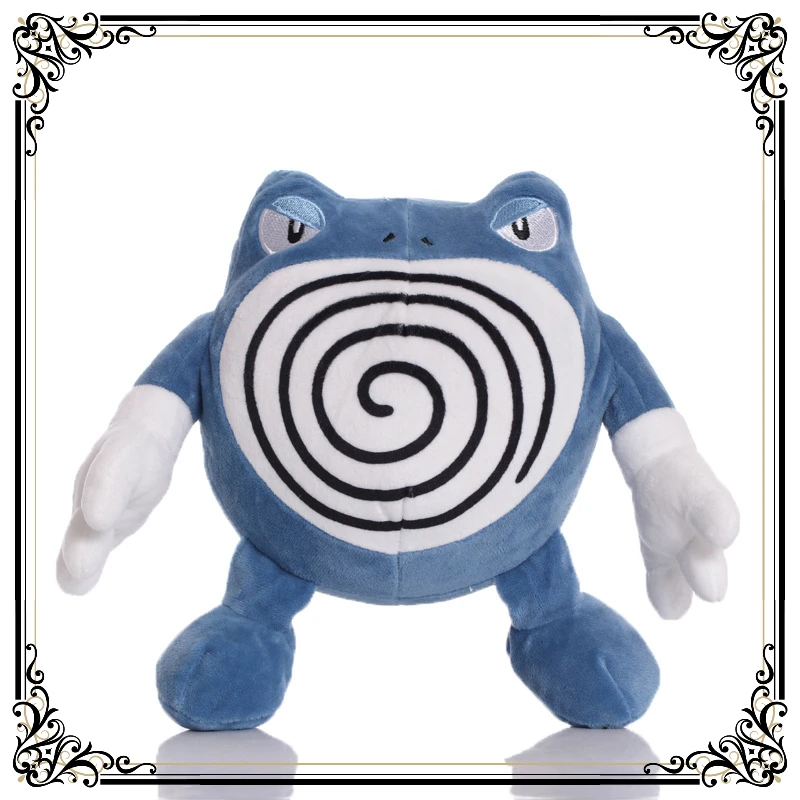 

Плюшевые игрушки в виде покемона, поливилла, милый аниме эльф, мягкая набивная мультяшная кукла из поливинила, подарок на день рождения для детей, рождественский подарок