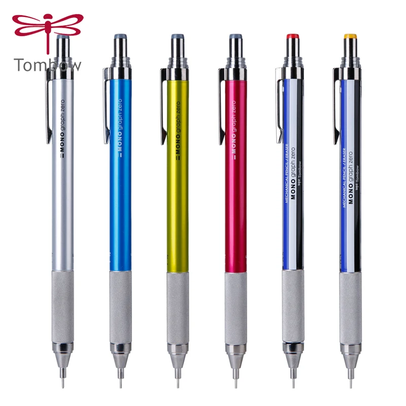 

1Pcs Japanese Pencil TOMBOW MONO Mechanical Pencil DPA-162 Metal Grip Low Center of Gravity Sketch Writing Stationery 0.3/0.5mm