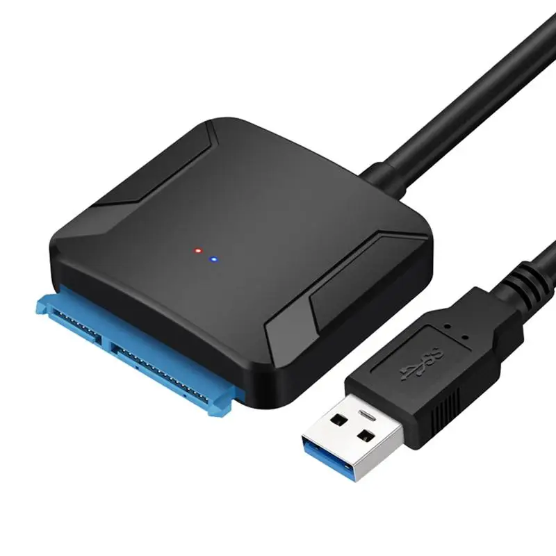 

Прочный преобразователь данных SATA-USB 3,0 для жестких дисков, 2,5 дюйма, 1 шт.