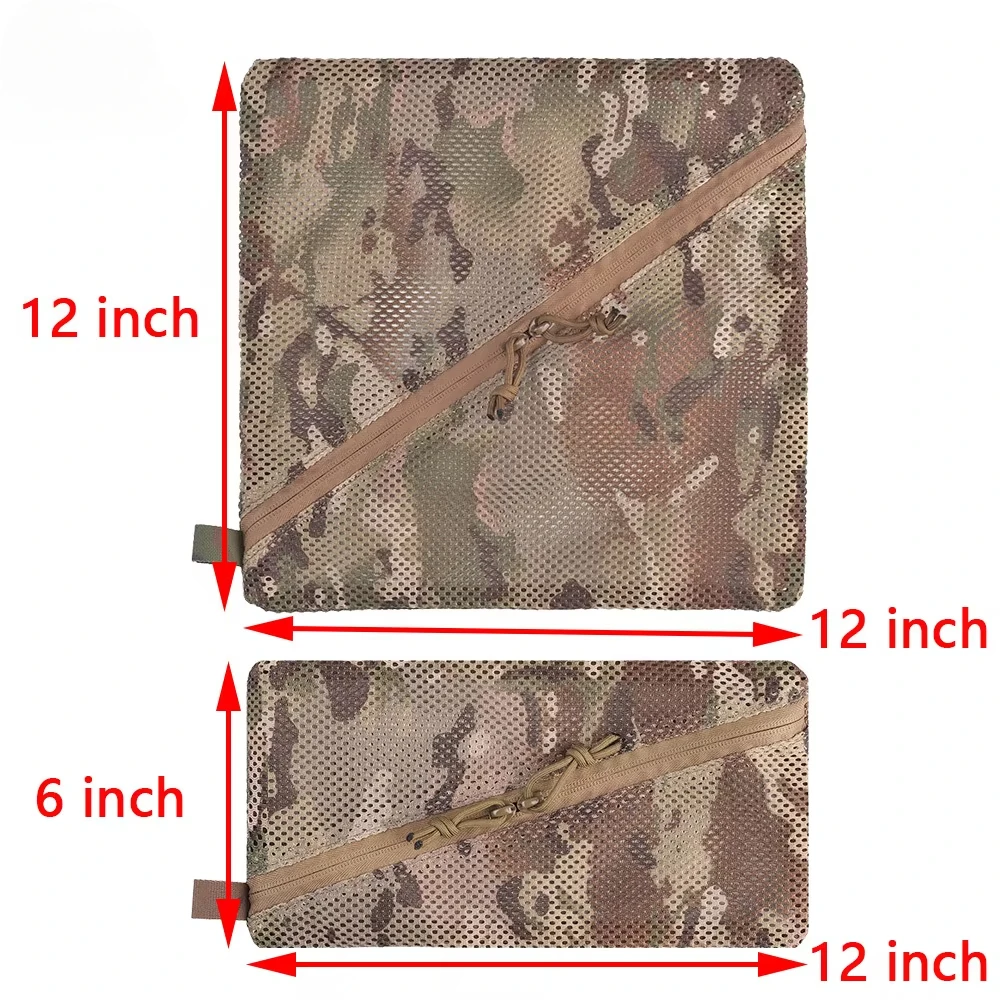 Тактическая сетчатая сумка EDC для инструментов рюкзак органайзер карманная