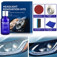 1030ml car light repair tool kit car headlamp repair fluid tools set light scratch yellowing polishing agent auto accessories
