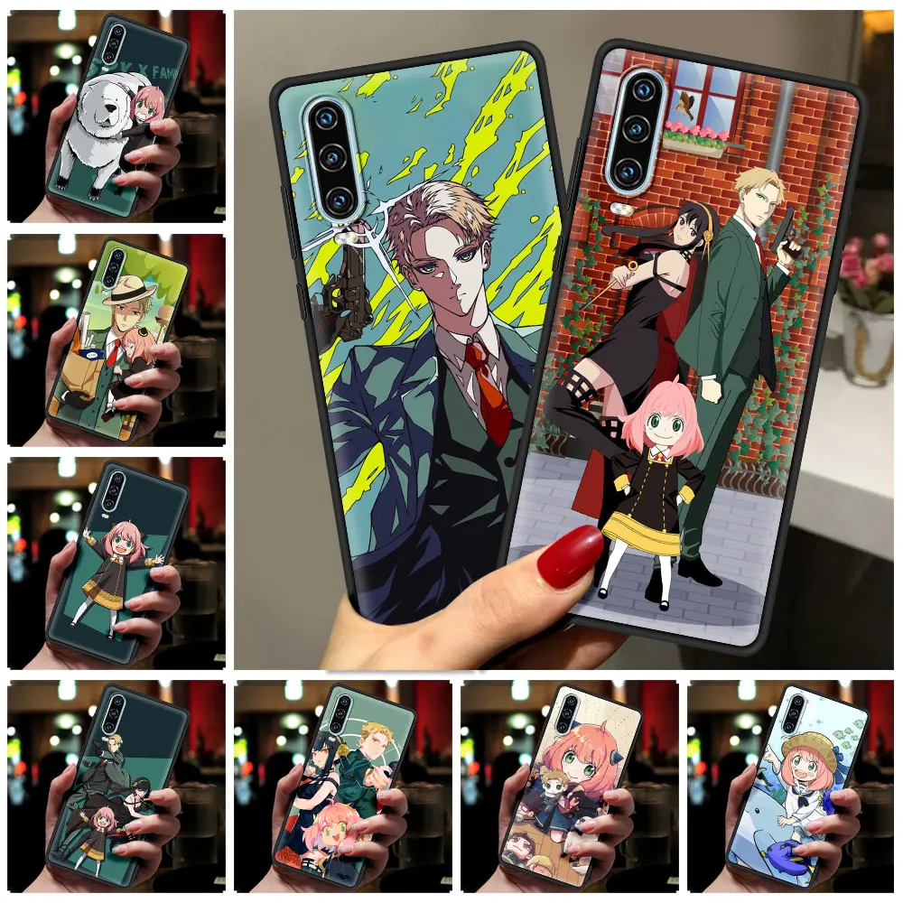 

Spy X Family Anya Forger Anime Phone Case For Huawei P30 P40 Lite E P50 P20 Pro Y9 Y7 Y6 2019 P Smart 2021 Z Y6p Y7a Y9s Cover