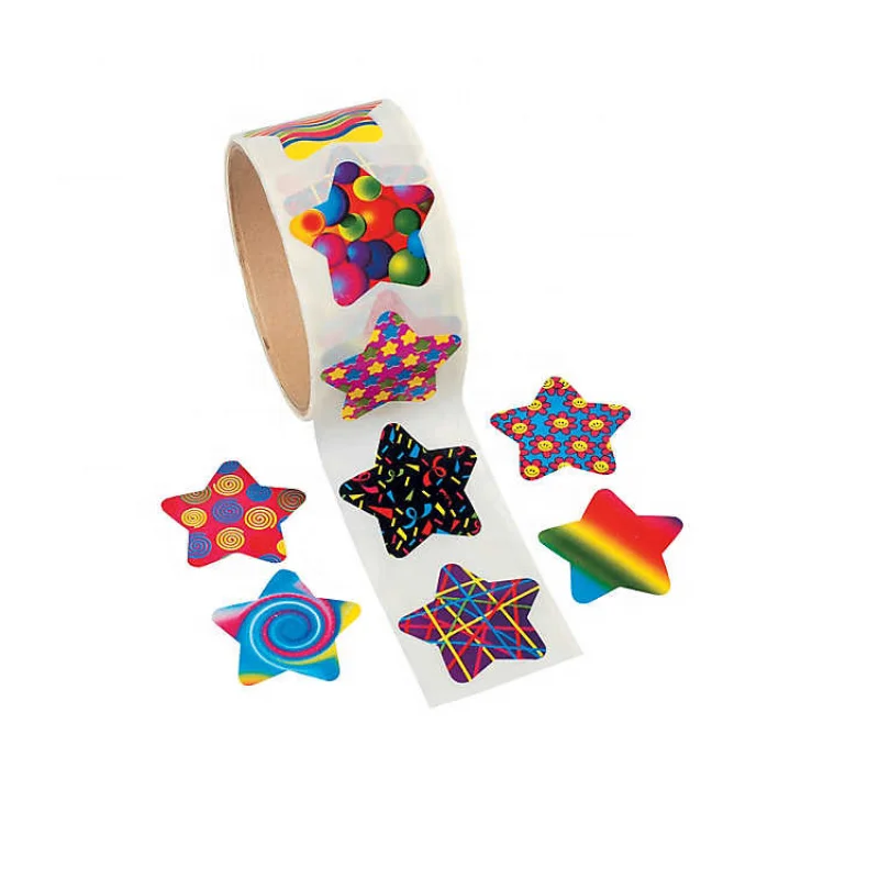 20 0 шт. индивидуальный дизайн детская наклейка с героями мультфильмов рулон