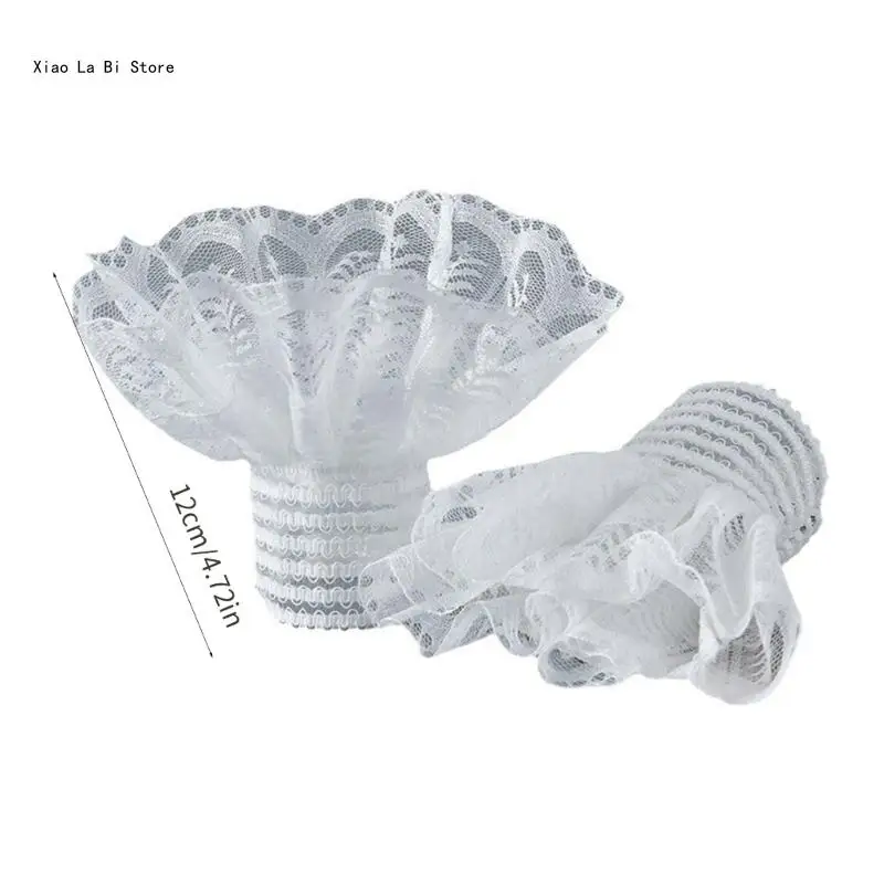 Манжеты на запястье кружевные съемные манжеты с искусственными рукавами для