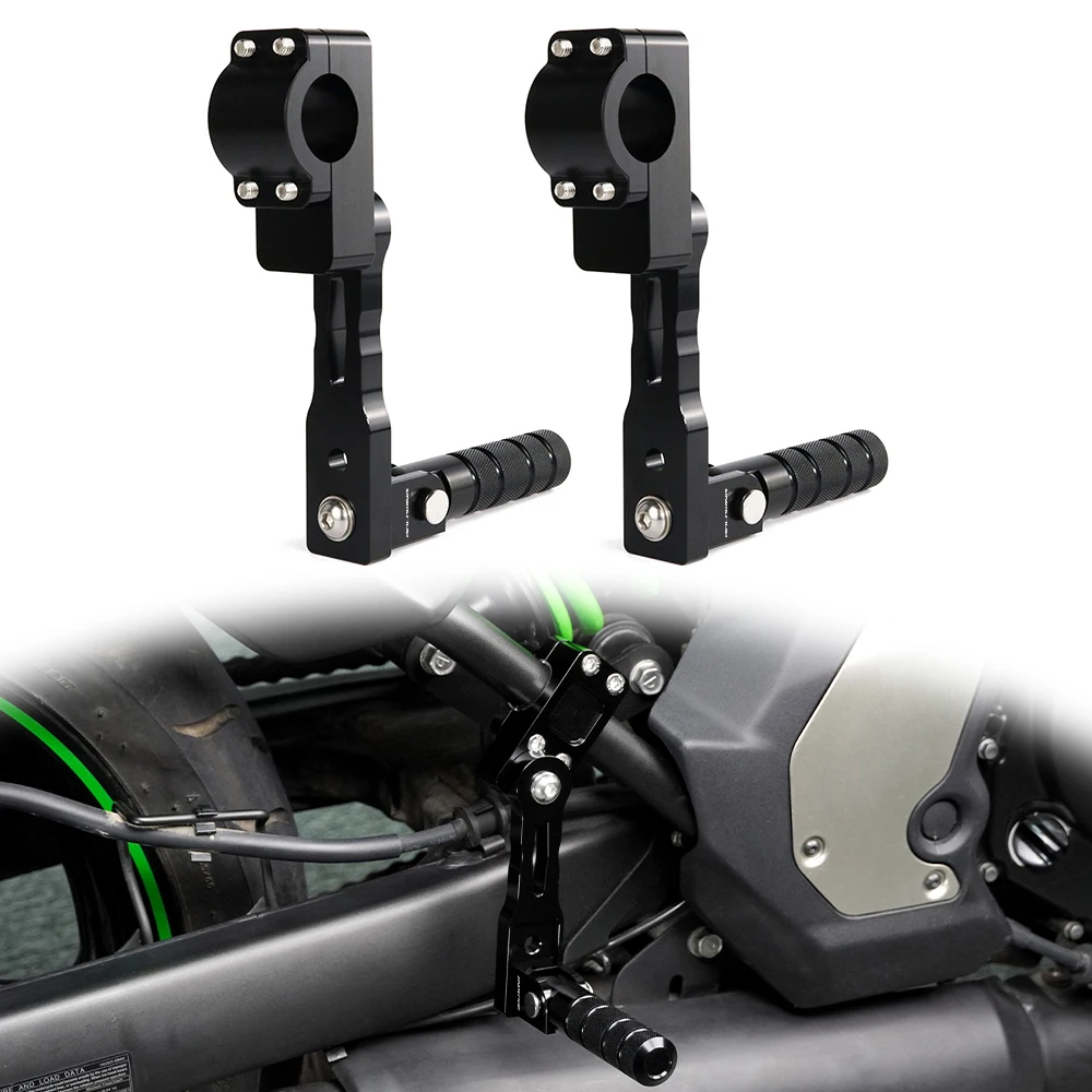 38 мм 1 1/2 &quotмотоциклетные регулируемые подножки для шоссе комплект креплений Honda