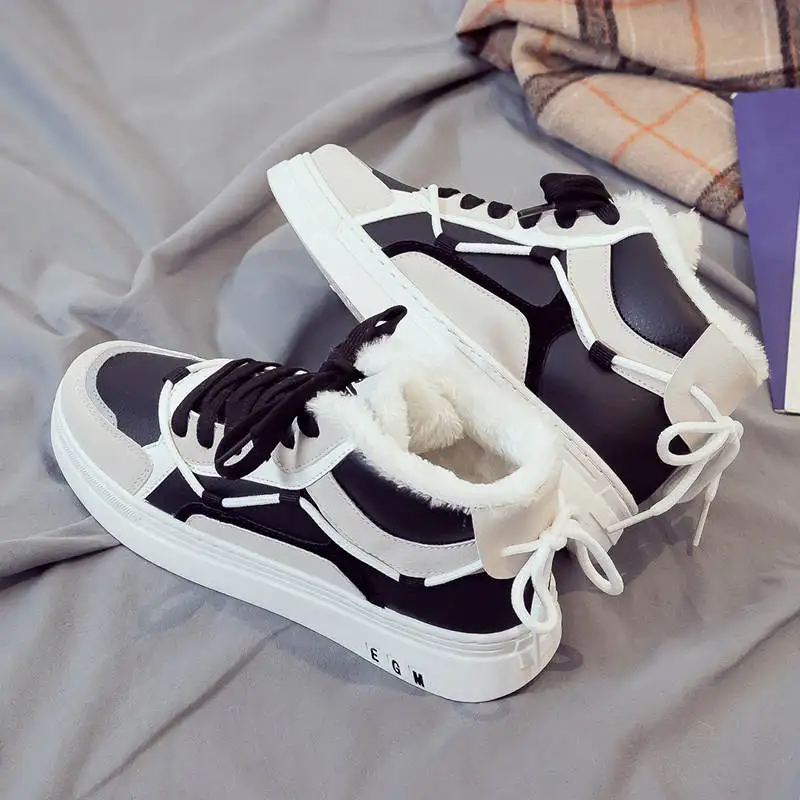 

Krosovki Womens Running Shoes Ankle Fashionable Sports Shoes High White Sneakers For Women Size 10 Women Sport Sneakers Tennis