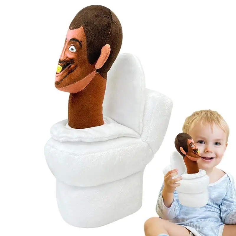 

Funny Plush Toilet Plush Toys With Toilet Design Decorative Soft And Multifunctional Toilet Plush Toys For Thanksgiving Day