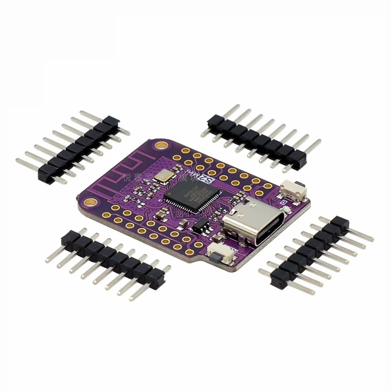 

ESP32 S2 Mini V1.0.0 WIFI IOT Board Based ESP32-S2FN4R2 ESP32-S2 4MB FLASH 2MB PSRAM For Micropython/Arduino